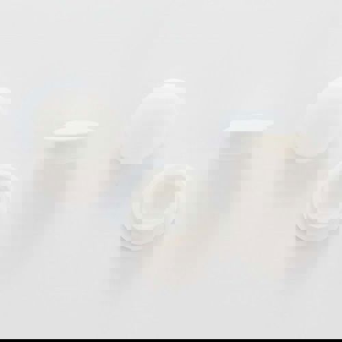 Dækpropper til alu, hvide - 3 stk.