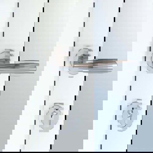 Facadedørsgreb m/rosetter (Vitoria) incl. dråbeformet cylinder