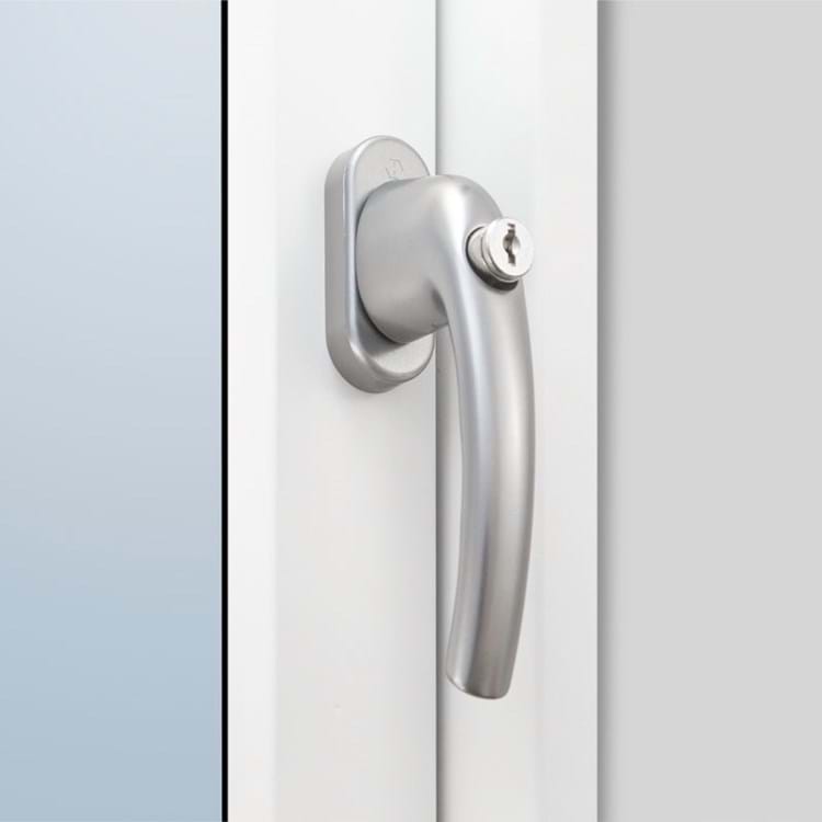 Dreje-kip greb med lås